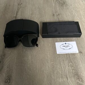 Prada PR 08YS Black Lens sunglasses New